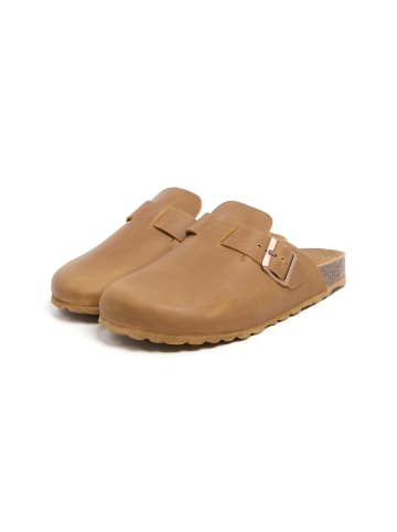 billowy Pantoletten  in braun