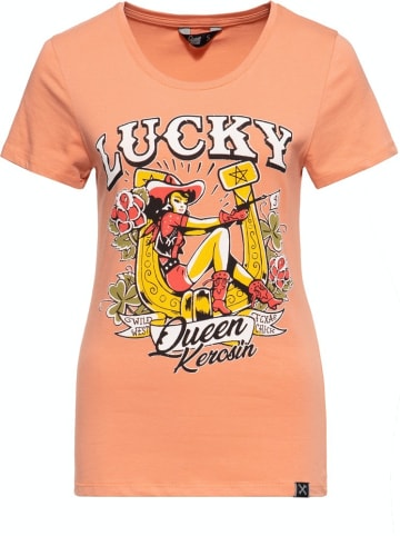 Queen Kerosin Shirt in Orange