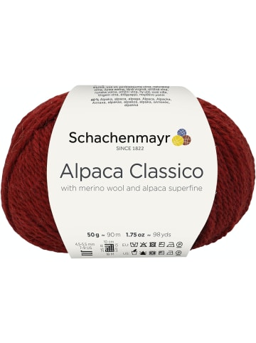 Schachenmayr since 1822 Handstrickgarne Alpaca Classico, 50g in Rubinrot