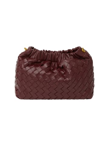 faina Handbag Handbag in Wine Red