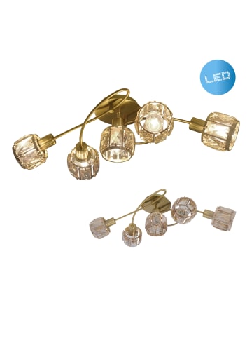 näve LED Spot "JOSEFA" in gold - (L)61 cm x (B)36 cm x (H)21 cm - EEK F