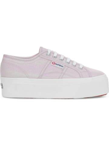 Superga Schnürschuhe in pink ish iridesscent