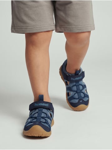 Hummel Klettverschluss Sandale Sandal Sport Lebensstil Kinder in FADED DENIM