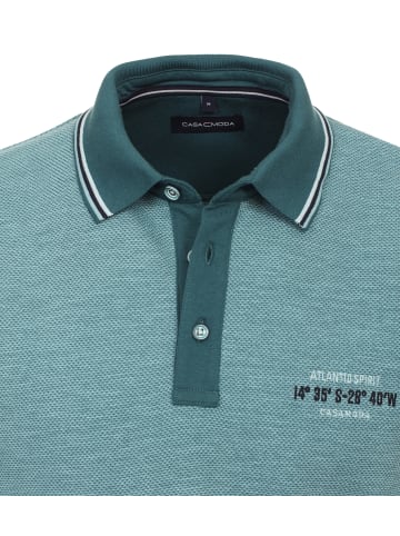 CASAMODA Polo-Shirt in Türkis
