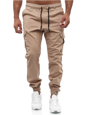 Tazzio Cargohose "16610" - Regular Fit - in Beige
