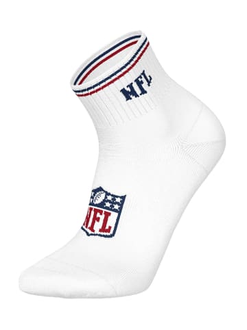 NFL Freizeitsocken NFL Shield Quarter in WHT