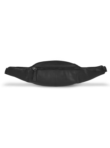 Bugatti Joel Gürteltasche Leder 22 cm schwarz