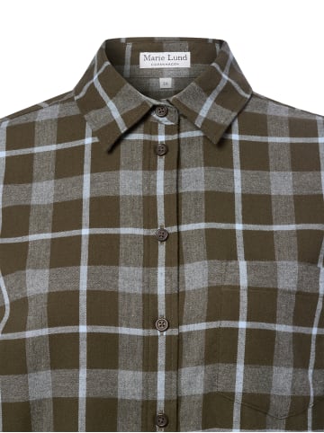 Marie Lund Bluse in oliv - 0080