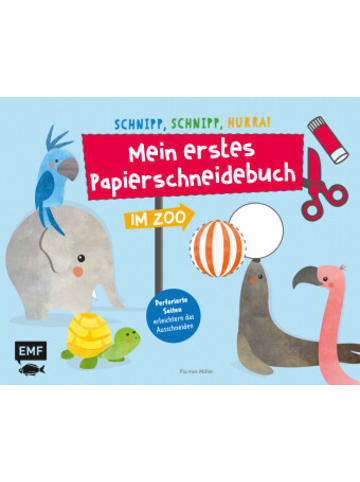 Michael Fischer Papeterie/PBS - Mein erstes Papierschneidebuch - Im Zoo