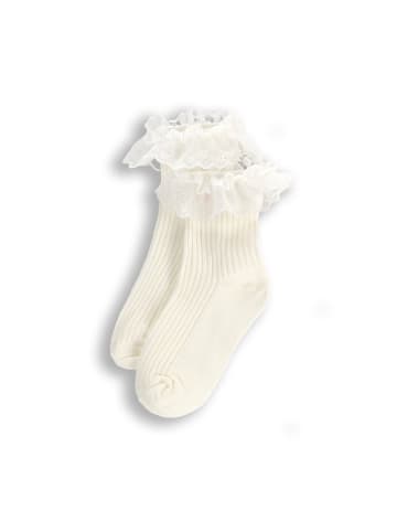 Coccodrillo Socken in ecru