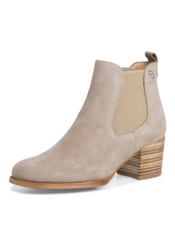 Tamaris Chelsea Boots in Beige