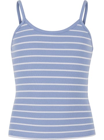 Urban Classics Tanks & Cami in powderblue/white