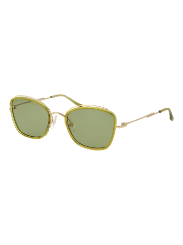 Ana Hickmann Damen Sonnenbrillen Katzenauge Oliv