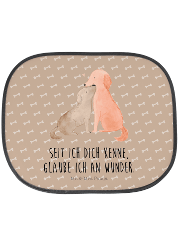 Mr. & Mrs. Panda Sonnenschutz Auto Hunde Liebe mit Spruch in Hundeglück
