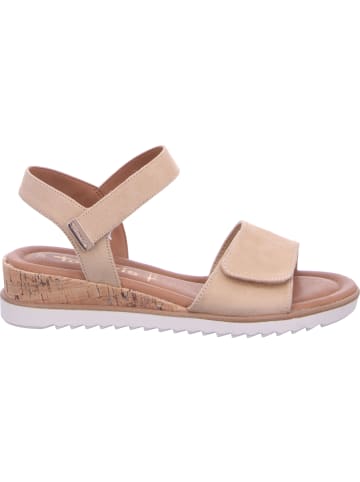 Tamaris Keilsandaletten in TAN