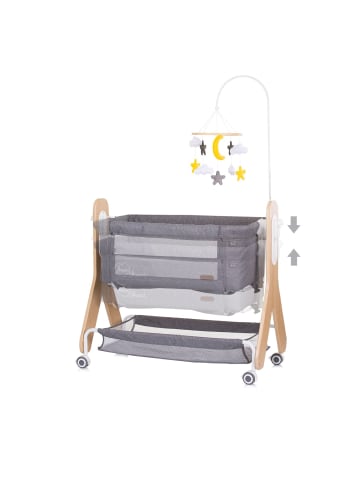 Chipolino Babybett Heart 2 Heart in grau