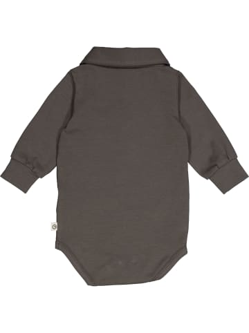 müsli Polo-Langarmbody in Towergrey