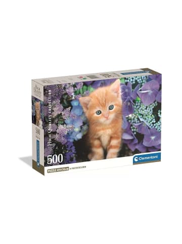 Clementoni Katze Ginger 500-teiliges Compact Puzzle Clementoni