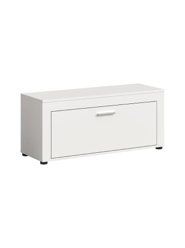 ebuy24 Sitzbank Jam Weiß 100 x 35 cm