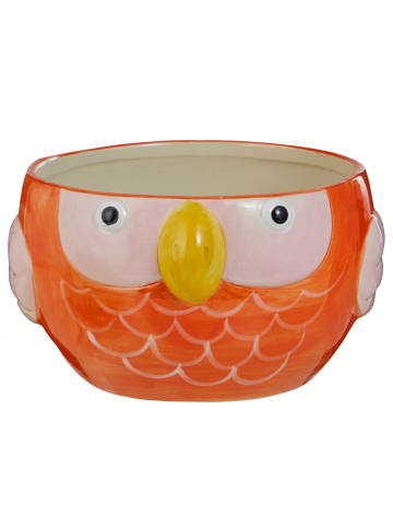 Butlers Butlers Blumenübertopf TROPICS Papagei in Orange