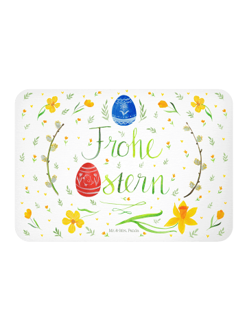 Mr. & Mrs. Panda magnet Ostern Frohe Ostern mit Spruch in Weiß