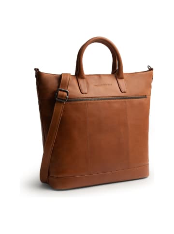 The Chesterfield Brand Westbrook Schultertasche Leder 34 cm Laptopfach cognac
