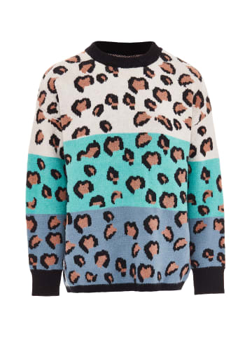 ebeeza Damen Strickpullover in Türkis