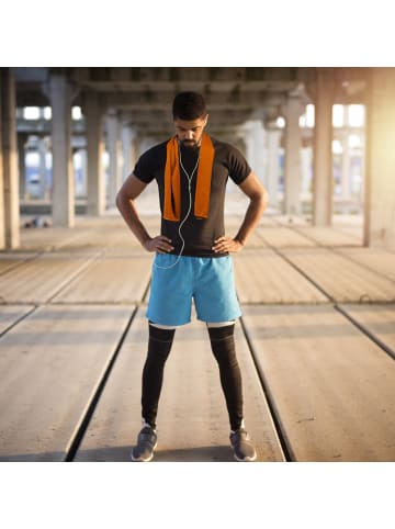 relaxdays 8x Kühlhandtuch in Grau