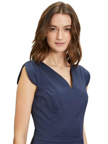 BETTY & CO Chiffonkleid für Damen in blau