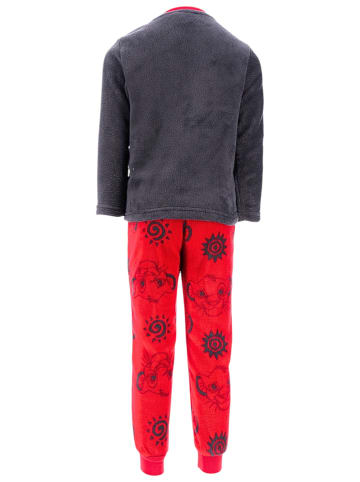 Disney König der Löwen Schlafanzug Fleece König der Löwen in Dunkelgrau