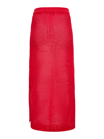 ebeeza Damen Rock in ROT