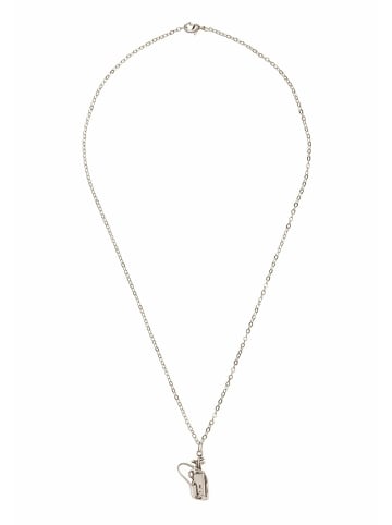 Gemshine Halskette mit Anhänger Golftasche Golfbag Golfschläger - Sportschmuck in silver coloured