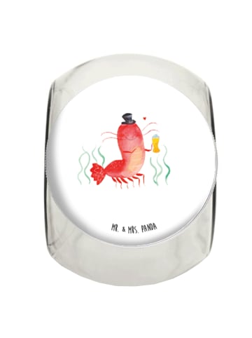 Mr. & Mrs. Panda Bonbonglas Hummer Weizen ohne Spruch in Weiß