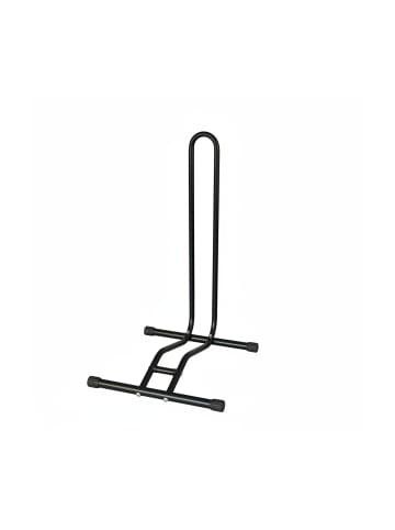 relaxdays Fahrradständer in Schwarz - (B)41 x (H)72,5 x (T)44,5 cm