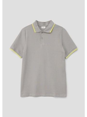 s.Oliver Polo-Shirt kurzarm in Grau