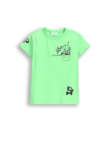 Coccodrillo T-Shirt mit kurzen Ärmeln in grün