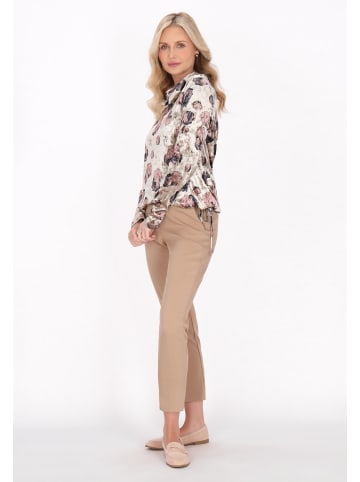 Usha Women Blouse in beige multicolor