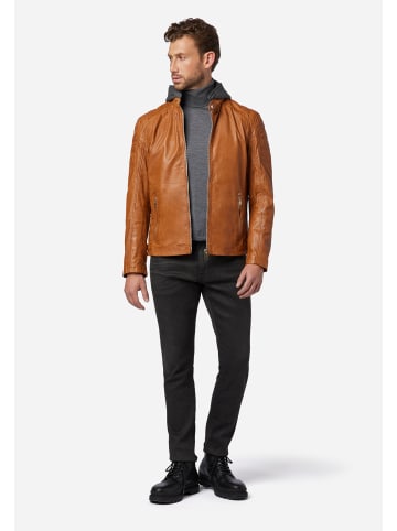 Ricano Herren Lederjacke Brute in Cognac