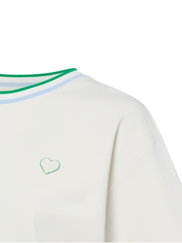 MARC CAIN SPORTS  T-Shirt in ecru