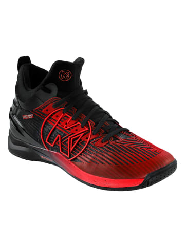 Kempa Hallen-Sport-Schuhe ATTACK MID in schwarz/rot