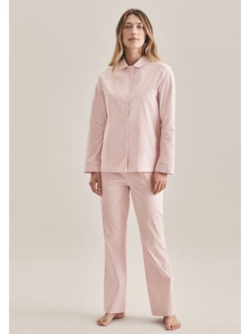 Seidensticker Pyjama Gerader Schnitt (Normal-Fit) in Rosa/Pink