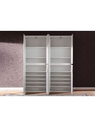 ebuy24 Kleiderschrank Minor Weiß 148 x 34 cm