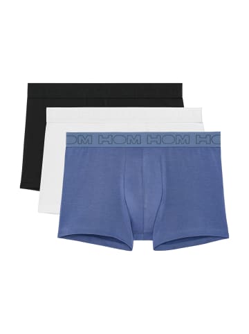 HOM Retro Boxer Armand #2 in black/blue/white