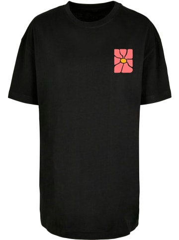 Merchcode Merchcode Ladies Flower Art Tee in black