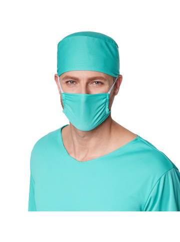 tectake Stylisches Oberteil im Ärztelook, blau