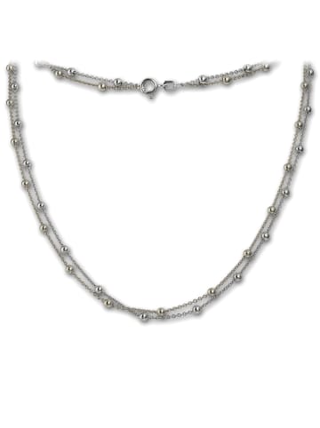 SilberDream 925 Silber, vergoldet (Gelbgold 333) Damen SilberDream Ketten Kugeln  ca. 45cm