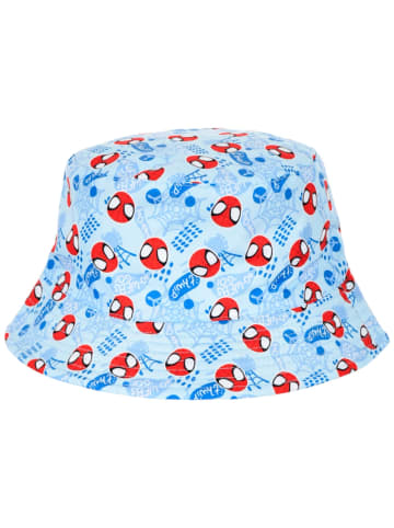 Spiderman Fischerhut Spidey in Hellblau