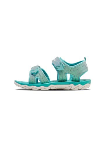 Hummel Hummel Sandal Glitter Unisex Kinder Leichte Design in BLUE SURF