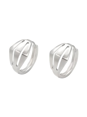 faina Women Hoop Earrings in Silver