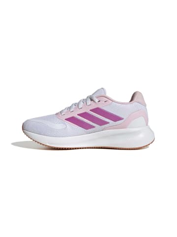 adidas Sneaker RUNFALCON 5 in white/clear pink/gum